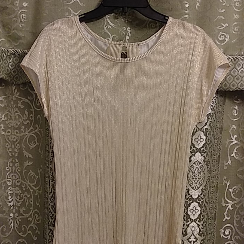 Gold blouse